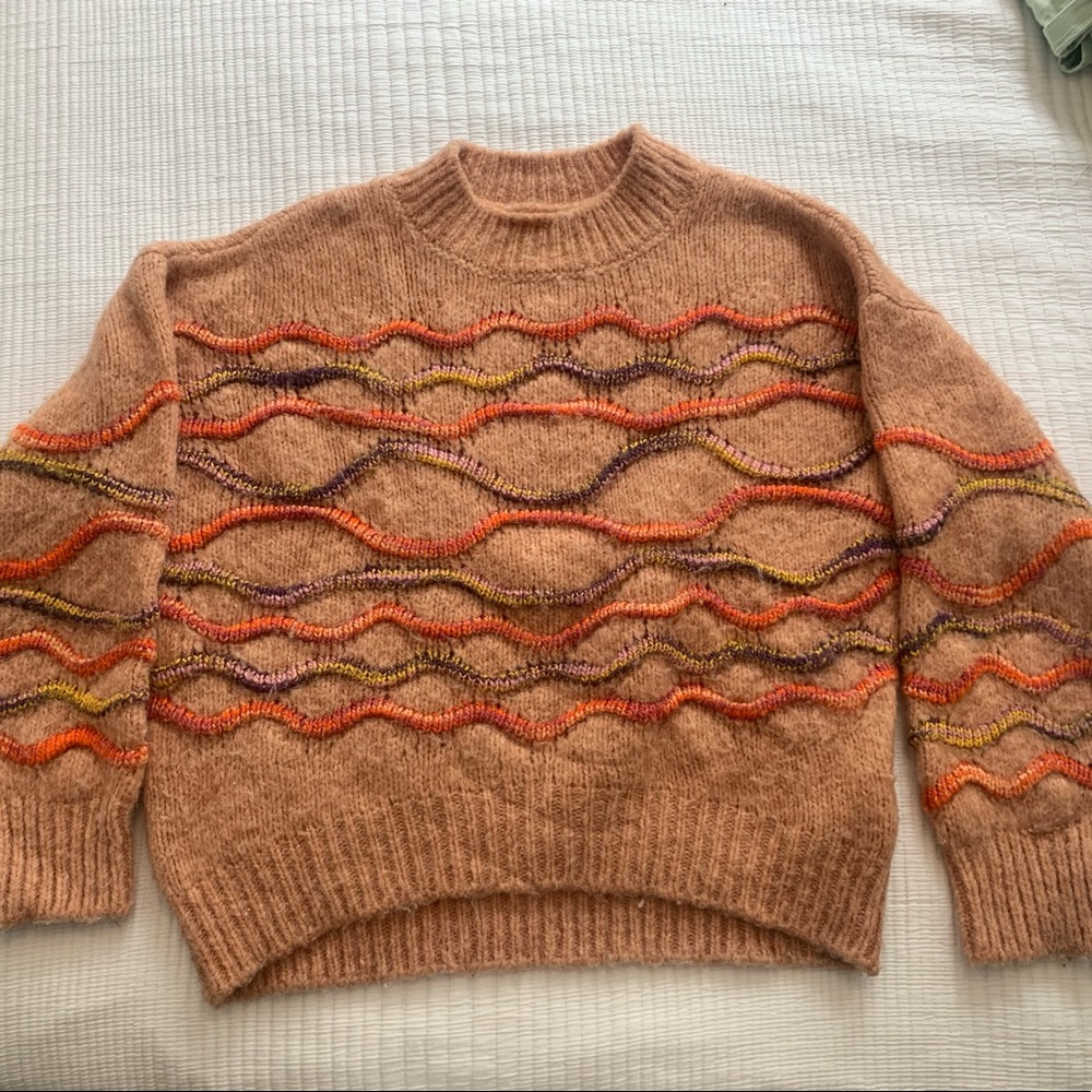 UO squiggle sweater